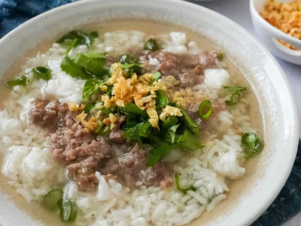 خاو توم: شوربة الأرز التايلاندية